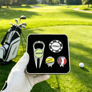 Coffret Cadeau Golf Événementiel Personnalisé avec Logo, Marqueur de Balle Haut de Gamme, Outil de Réparation de Divots Durable, <span class=keywords><strong>Jeton</strong></span> de <span class=keywords><strong>Poker</strong></span> Métallique et Clip de Chapeau - Product Image 5