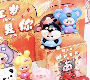 Baby Drie <span class=keywords><strong>Wax</strong></span> Is Je Kawaii Blinde Doos Schattige Speelgoedset Zachte Pluizige Dieren Kaars Voor Meisjes Kids Cadeau - Product Image 1