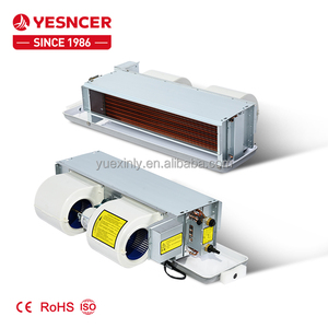Hydronic HVAC hệ thống fancoil ướp lạnh nước Hidden Duct trần đơn vị cuộn dây quạt để sưởi ấm và làm mát với bơm nhiệt/Máy làm lạnh - Product Image 4