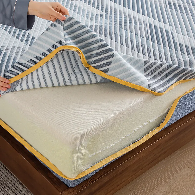 full size hybrid compressed in a box hybrid memory foam sponge bed mattress