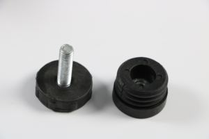 Ajuster <span class=keywords><strong>pied</strong></span> à insérer dans 50mm tube rond en caoutchouc sur mesure chaise de table - Product Image 3