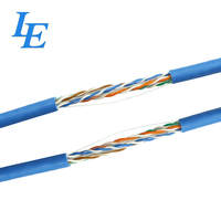 Precio de fábrica LSZH UTP Cat6 PVC LAN Cable Cables de comunicación de red con aislamiento