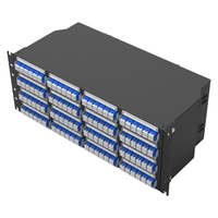 Panneau de brassage multifonctionnel 1U 2U 3U 4U 24 ports à fibre optique Gestion modulaire des câbles pour les réseaux 5G Nouveau modèle Garantie 3 ans