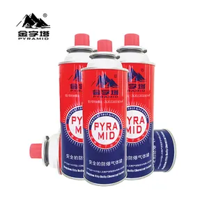 hot sale OEM logo Aerosol can for gas lighter butane and empty gas butane canister