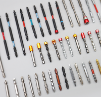 10PCS Double Ended Cross Slot PH2 Screwdriver Bit Set Hex Shank 2.56 In/65 mm Length S2 Steel With Magnetic