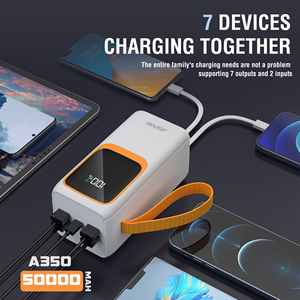Aspor <span class=keywords><strong>A350</strong></span> 22,5 W <span class=keywords><strong>Precio</strong></span> de fábrica 50000mAh Banco de energía caliente Carga rápida Móvil OEM 50000mAh Cargador portátil Banco de energía al por mayor - Product Image 3