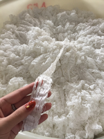 Fil de viscose vierge 100% de marque Sinopec, 3.3dtex, blanc brillant, à motif brut, anti-bactérien, pour filature, fabriqué en Chine