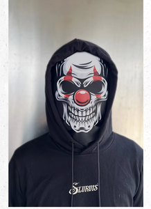 Personalizado Halloween 3D impreso Horror malla elástica máscara de cara completa Festival Cosplay al aire libre pasamontañas Headcover ciclismo máscara facial - Product Image 4