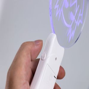 Bacchetta Magica Luminosa Longstargift, Giocattolo a LED con Farfalla, Spinner Luminoso, Giocattoli Luminosi Divertenti, Gadget per Feste per Bambini - Product Image 2