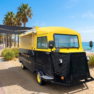 <span class=keywords><strong>Voiture</strong></span> de vente alimentaire électrique, petit chariot à hot-dogs et pizzas, camion de snacks et de café, cuisine mobile, camion de crème glacée à vendre - Product Image 1