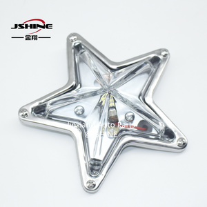 DC 24V Forma de estrella LED Marcador Luz Vidrio real Colorido Amarillo Verde para camión Remolque Autobús Lámparas para <span class=keywords><strong>Scania</strong></span>-Nueva condición - Product Image 3