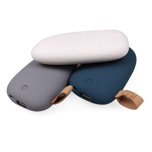 Christmas Gift Unique Promotional Stone Portable Charger Power Bank 4000mAh 4400mAh 5200mAh for Hotels for Outdoor Activities