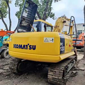 Excavadora de cadenas PC130 de alta calidad de 13 toneladas usada, con motor, bomba, caja de cambios y PLC, en venta - Product Image 6