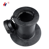 Boîtes de soupape en fonte ductile B125 C250 pour canalisations d'eau ou de gaz