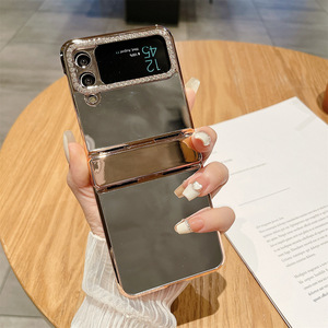 <span class=keywords><strong>เคส</strong></span>ฝาพับกระจกเคลือบด้วยเพชรหรูหราป้องกันตกสำหรับ Samsung <span class=keywords><strong>flip</strong></span> 7 6 5 <span class=keywords><strong>4</strong></span> 3 - Product Image 6