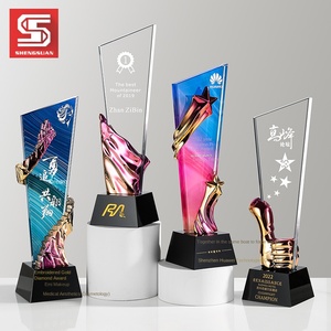 Nuovo Trofeo Personalizzabile di Alta Gamma, Atmosferico, per Personale Eccezionale, Souvenir per Riunioni Annuali - Product Image 3