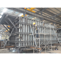 Systèmes de moules en acier pour maisons en béton préfabriquées pour les projets de construction préfabriquée