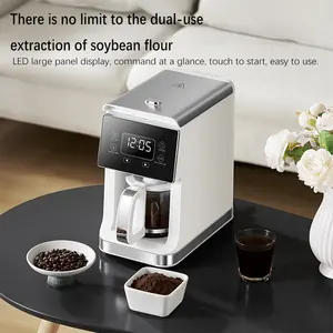 American Standard Plug Coffee Machine American Grinding All-in-one Espresso LED Large Display