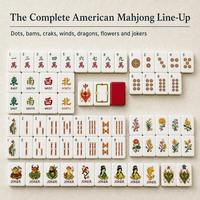 Tuiles de Mahjong en Acrylique Personnalisées, Modernes et Luxueuses, Thème de Noël, Portables, Résistantes à l'Eau, Écologiques, pour les Divertissements de Fête