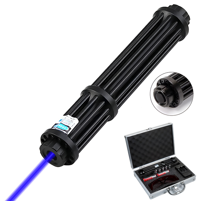 Rechargeable Laser Pointer Laser Pointer Pen Gift Box Blue Laser Light Pointer