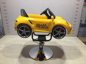 Nouvel arrivage Ascenseur réglable pour enfants <span class=keywords><strong>Coin</strong></span> arrondi Design anti-pincement Voiture de dessin animé Salon de <span class=keywords><strong>coiffure</strong></span> beauté Chaise de barbier - Product Image 4