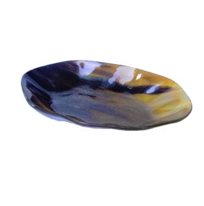 ชามเขาควายแบบแฮนด์เมด,ชามฮอร์นสำหรับตกแต่งบ้านฮอร์นฮอร์นรูปทรงวงรีมีให้เลือกทุกขนาด - Product Image 1