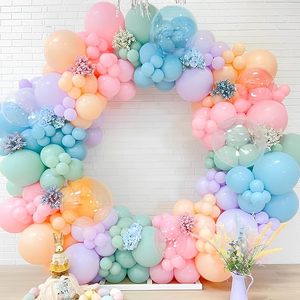 Pastel Pink Set 12 Inch Macaron Latex Party Balloons for Graduation Easter Wedding <strong>Birthday</strong> <strong>Rainbow</strong> Baby Anniversary <strong>Decoration</strong> - Product Image 4