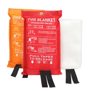 High Quality 1.8*1.8m fire blanket Custom Fiberglass fireproof 1.8m*1.8m flame retardant blanket