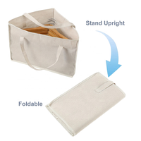 Sac organisateur triangulaire à cintre personnalisé pochette de rangement en tissu avec panneau de base pour un usage quotidien à domicile et solution de rangement pour déménagement