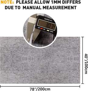 Zwart Ondervilt Tapijt Voor Luidspreker, Sub Box Tapijt, Auto, Rv, Boot, Marine, Vrachtwagen, Auto Kofferbak Vilt Voering Tapijt - Product Image 3