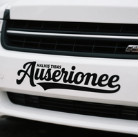 Autocollants personnalisés pour fenêtres, logos imperméables, autocollants adhésifs en vinyle imprimé, aimants de logo, autocollants de transfert pour pare-chocs de voiture