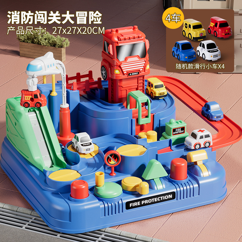 Extra Large Firefighter Adventure [4 Vehicles] E-commerce Box