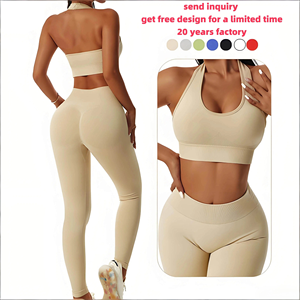 Conjunto Deportivo para Mujer, Ropa Deportiva para Gimnasio, Yoga y Fitness, con Logotipo Personalizado OEM ODM de Fábrica - Product Image 1
