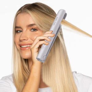 เครื่องยืดผมเซรามิกไอออนิกแบบ2-in-1เครื่องหนีบผมและที่ม้วนผมดีไซน์เป็นแผ่นรองทำจากยูเอสบีชาร์จไฟได้พกพาเหมาะสำหรับเดินทาง - Product Image 3