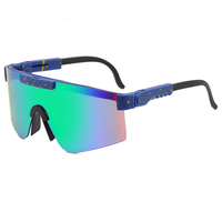 Nouveauté Lunettes de soleil de cyclisme sans monture à la mode pour femmes et hommes avec verres imperméables et protection UV