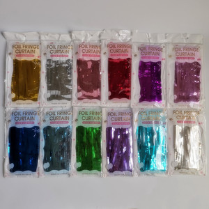 Rèm GiấY Kim Loại Viền Kim Tuyến, 1*2M, Phông Nền Đám Cưới, Tường Tiệc, Ánh Sáng Lung Linh - Product Image 6