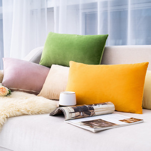 50x30cm Zachte Rechthoekige Kussenhoes Woondecoratie voor Woonkamer Bank <span class=keywords><strong>Bed</strong></span> Sofa Fluweel Decoratieve Kussenhoezen - Product Image 2