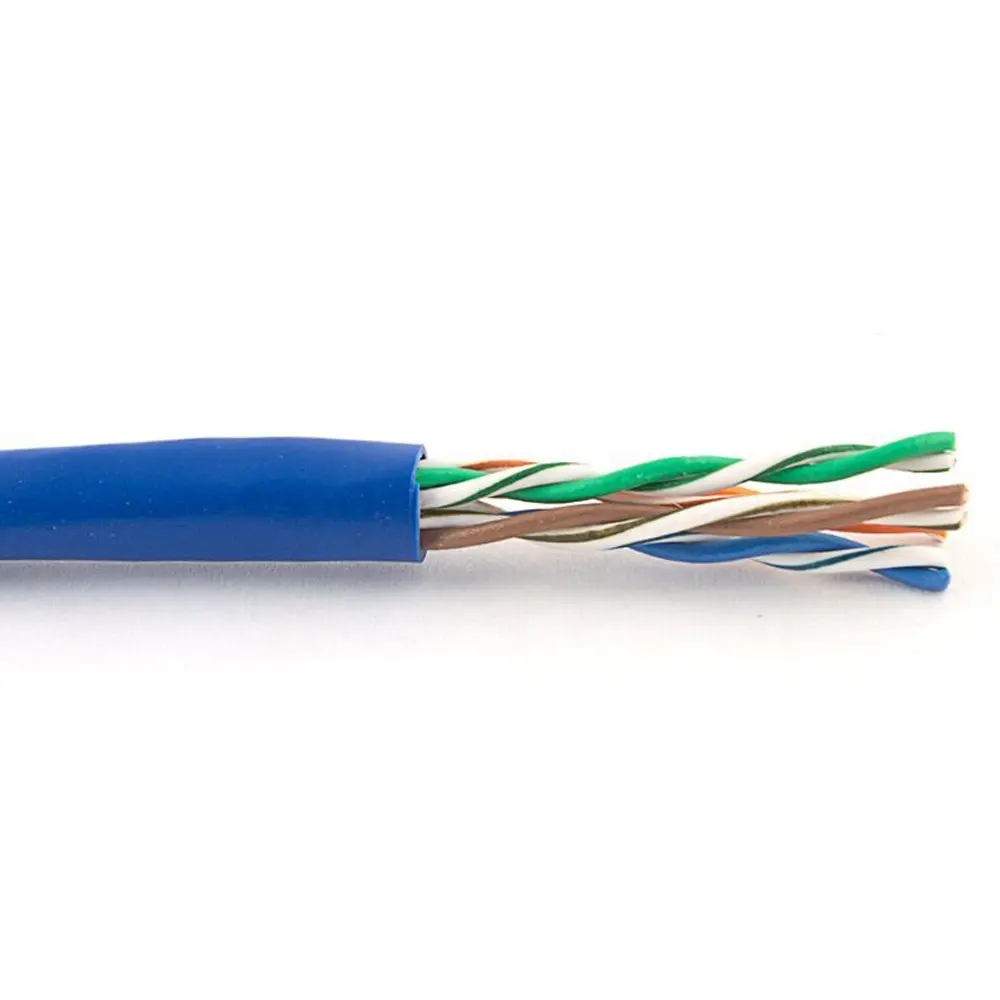 Extra long 200 ft Outdoor bulk Fluke fastest UTP Standard 23 America Gauge net ethernet Lan signal cable