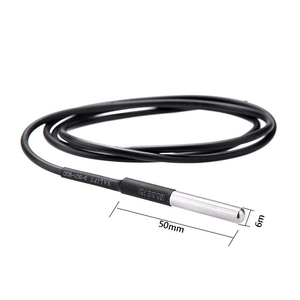 Voor waterdichte temperatuursensor DS18B20 1M thermische kabel temperatuursensorsonde waterdicht voor Arduino Raspberry <span class=keywords><strong>Pi</strong></span> DIY - Product Image 3