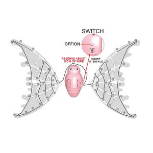 Ali da Principessa Automatiche Luminose Bemay Toy, Ali Luminose per Bambine con Cinghie Posteriori, Giocattolo Regalo per Giochi di Ruolo - Product Image 4