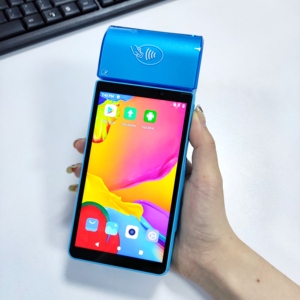 T1 Android Máy POS thông minh đầu đọc thẻ thanh toán tài chính POS thiết bị đầu cuối - Product Image 1