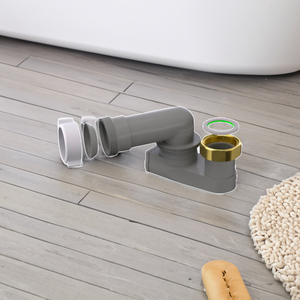 Ajustable 1 \ "1/2X40 \" Sifón rebajado para herramienta de torneado de columna de baño - Product Image 4