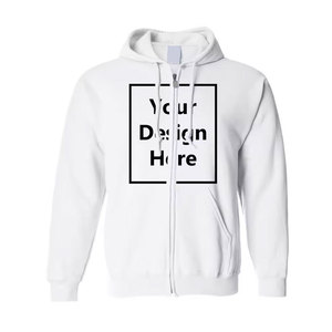 Sweat-shirts à capuche zippés personnalisés par le fabricant, sublimation, haute qualité, poids lourd, entièrement zippés - Product Image 2