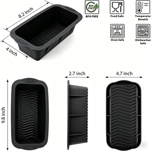 Moule à glaçons géant en silicone écologique personnalisé avec logo, facile à utiliser à la <span class=keywords><strong>maison</strong></span>, moule carré flexible surdimensionné <span class=keywords><strong>pour</strong></span> glaçons personnalisés - Product Image 4