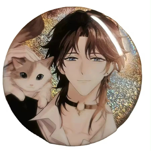 Fabbrica personalizzato personalizzato a buon mercato distintivo del pulsante distintivo di latta pin OEM/ODM fornitore - Product Image 1