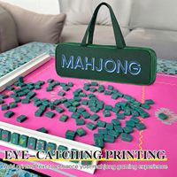 Sac de Mahjong moderne de haute qualité pour tuiles et plateaux, vide, pour tuiles de Mahjong américain