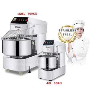 8Kg 10Kg 15Kg 20Kg 50Kg 100Kg Kneader Pizza Dough Bakery Flour Mixer Machine Spiral Mixer Bread Dough Mixer