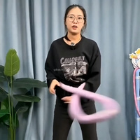 Produits Tendances : Cerceau de Fitness en Plastique pour Adultes, Idéal pour l'Entraînement de la Taille et les Exercices Abdominaux à Domicile