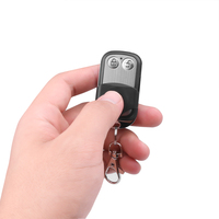 Télécommande universelle automatique à 4 boutons 433,92 MHz en métal et plastique, code roulant/fixe pour porte de garage de voiture 12V27A portée 50-100m