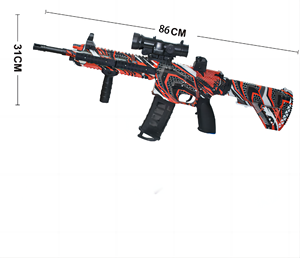 Pistola de Juguete Eléctrica M416, Pistola de <span class=keywords><strong>Gel</strong></span> Repetidora, Juego de Disparos en Equipo al Aire Libre - Product Image 2